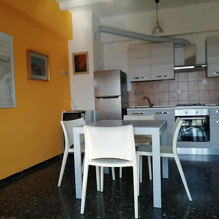 Apartment Finalmarina Two-rooms 300 Mt From The With Sea View Finale Ligure
